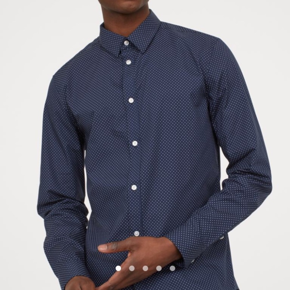 H&M Men’s slim fit dress shirt